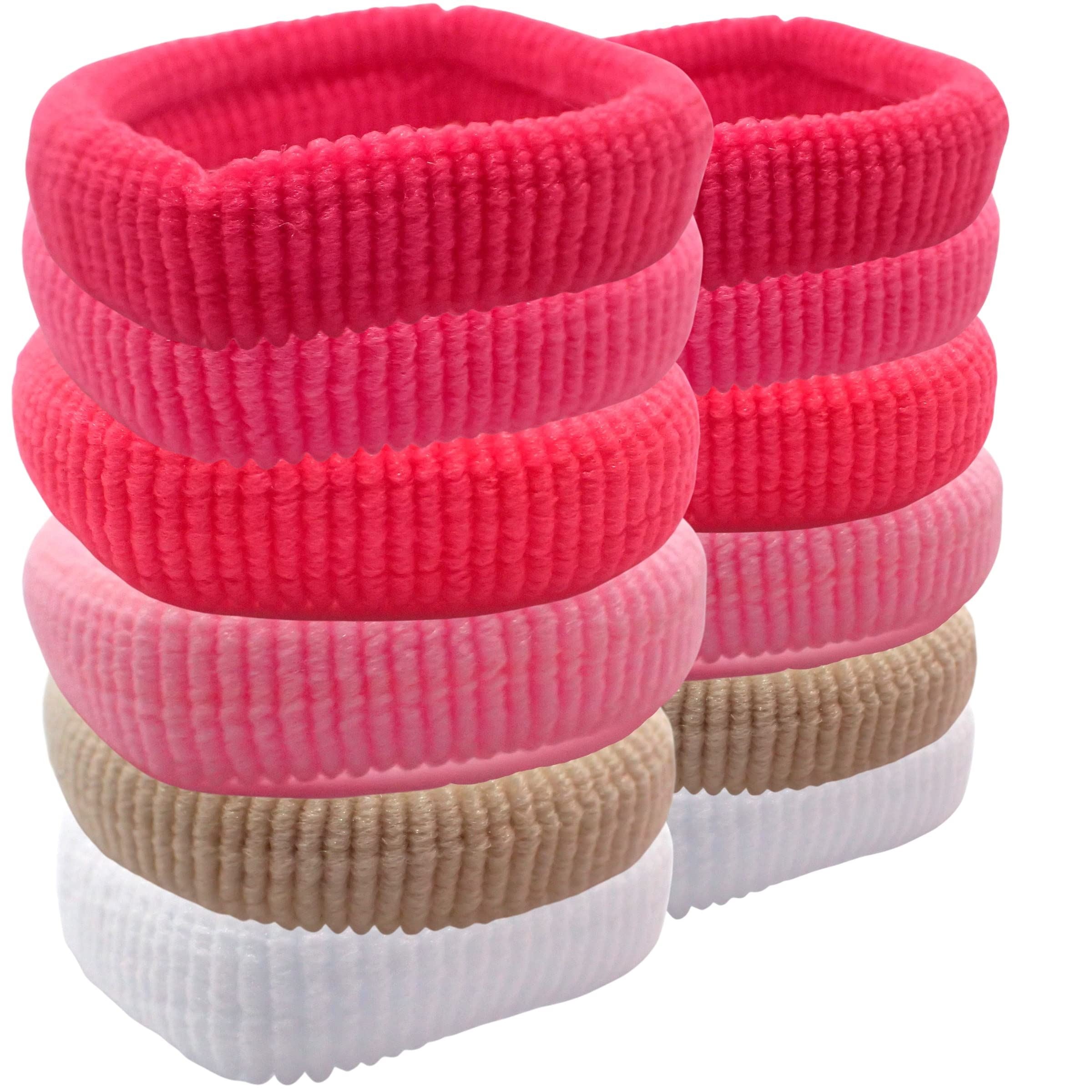 Large Thick Hair Bands for Women and Girls, Hair Accessories for Women, Elastic Hair Bands, Hair Ties, Hair Bobbles, Elastic Bands for Hair